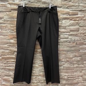 Talbots dark Brown Heritage Dress Pants size 16W Petite BNWT